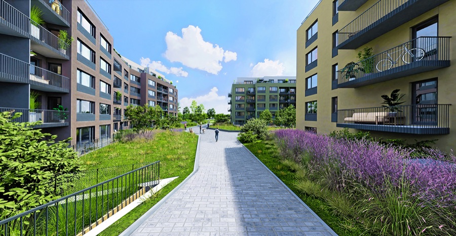 Vizualizace, Cihlářka Kolín